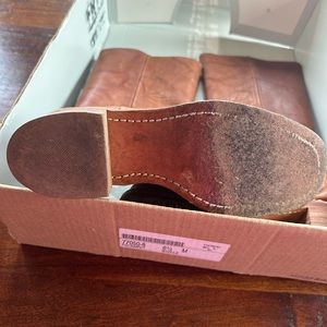 Brown Frye saddle boots size 6.5